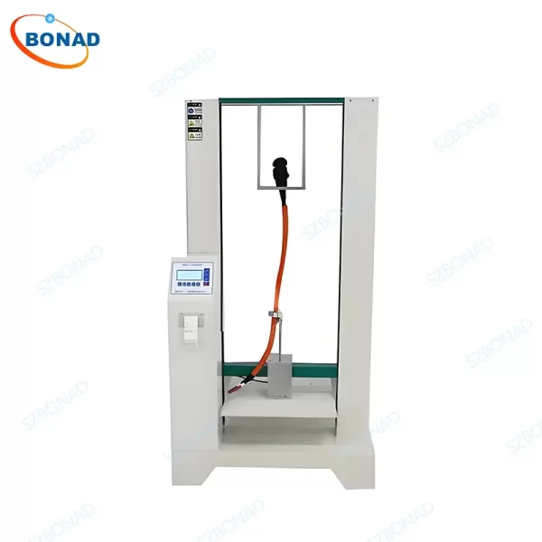 Static Tension And Compression Test Equipment For EV Charging Gun Cable Firmness Testing