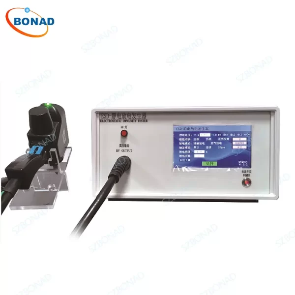 ESD Simulator for IEC 61000-4-2 Electrostatic Discharge Testing - BONAD