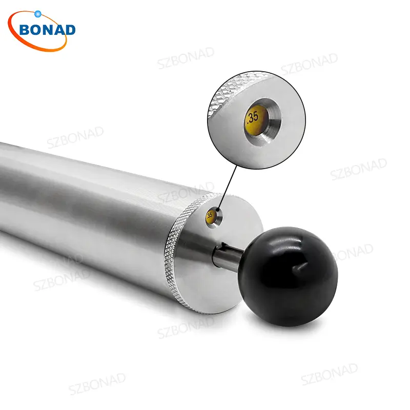 IK rating spring loaded impact hammer used in laboratory mechanical durability testing