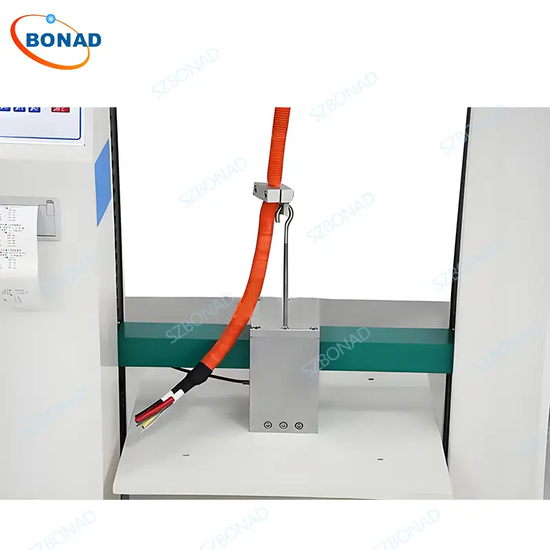 Static Tension And Compression Test Equipment For EV Charging Gun Cable Firmness Testing - 3