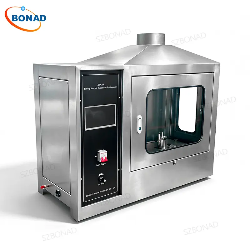 bnd-jcr stainless steel flammability test chamber BND-JCR stainless-steel building materials flammability test chamber