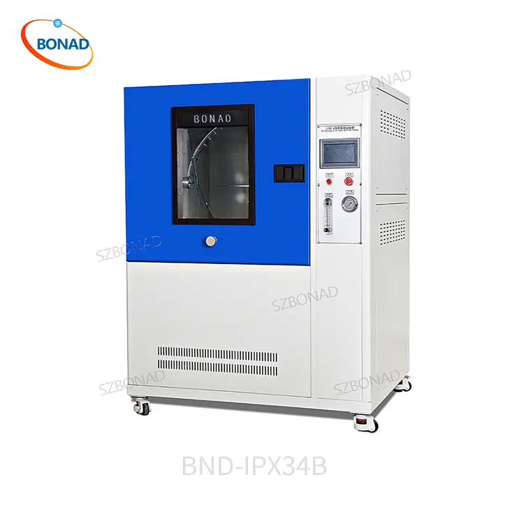IPX3 IPX4 oscillating tube water spray test chamber