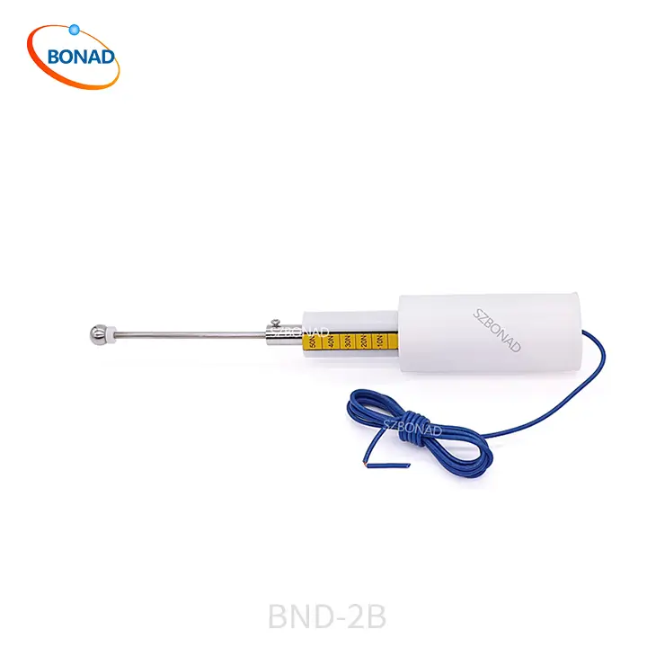 IEC 60529 IP2X 12.5 mm rigid spherical test probe with dynamometer for electric shock protection testing