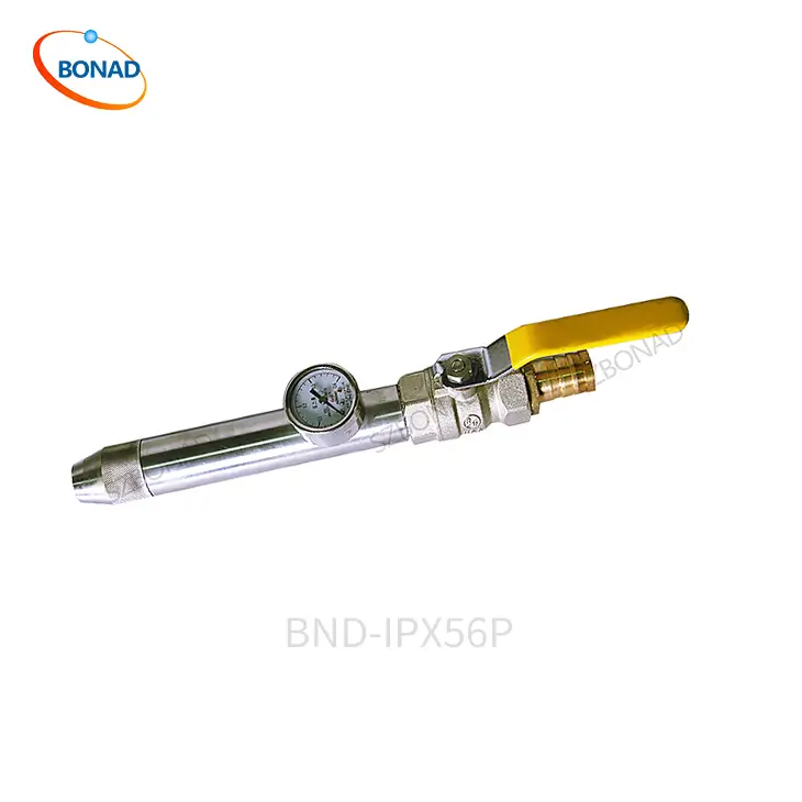 IEC 60529 IPX5 IPX6 water jet test nozzle set for high-pressure waterproof testing of enclosures and components