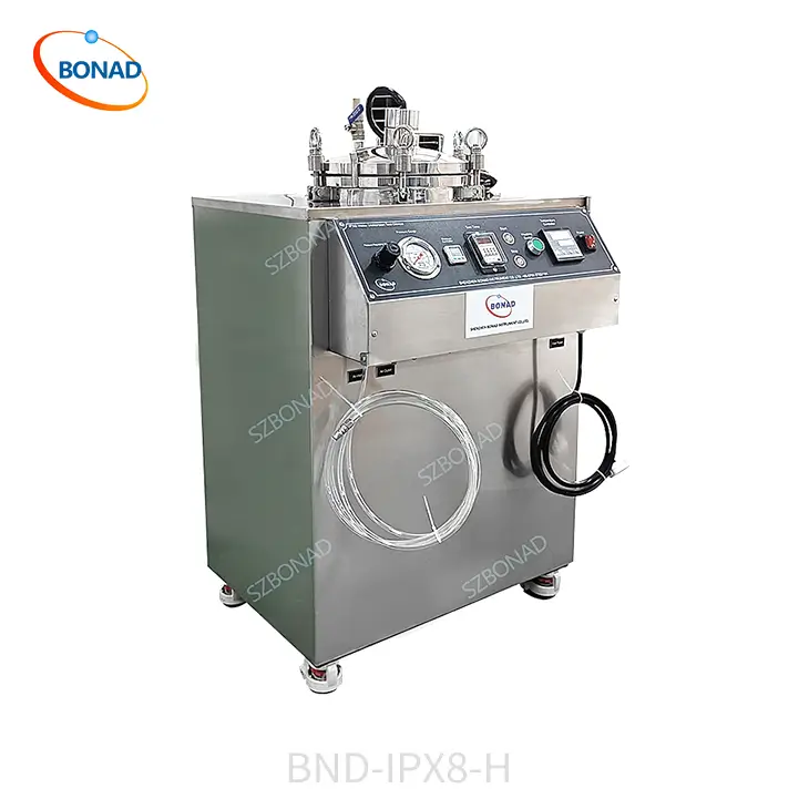 IPX8 high-pressure heated waterproof immersion test chamber for IEC 60529 compliance testing of electronic, automotive, and industrial products