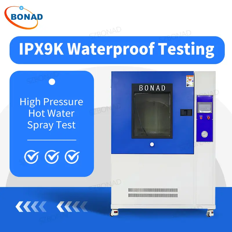 ISO 20653 IPX9K waterproof chamber for EV charging connectors sensors lamps and battery systems