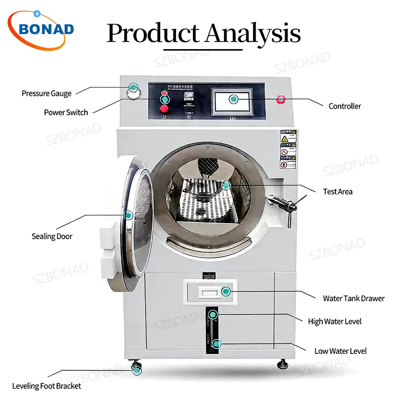 BONAD PCT Chamber detail view showing controller and chamber structure