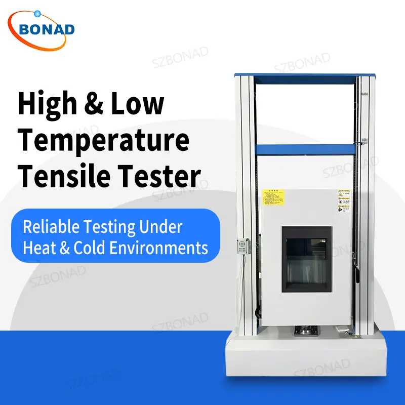 BONAD high low temperature universal tensile testing machine for hot cold environmental material strength testing