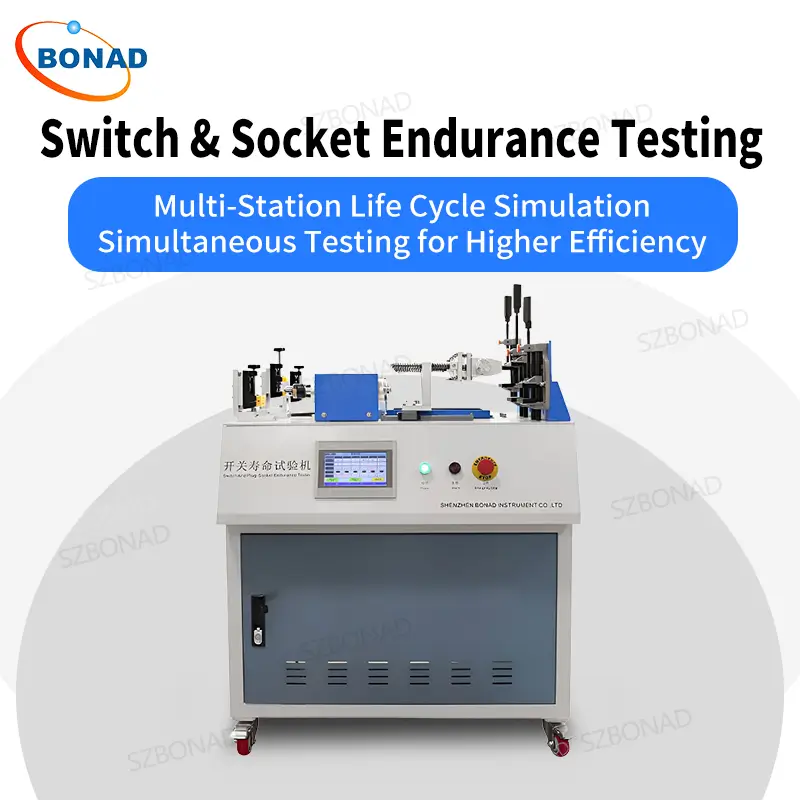 IEC 60669 switch and socket endurance tester life cycle testing machine
