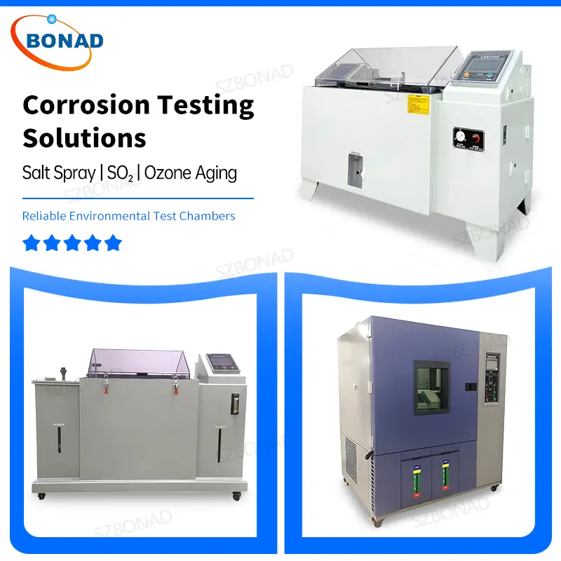 BONAD corrosion testing chamber for salt spray sulfur dioxide and ozone aging tests used in environmental reliability testing