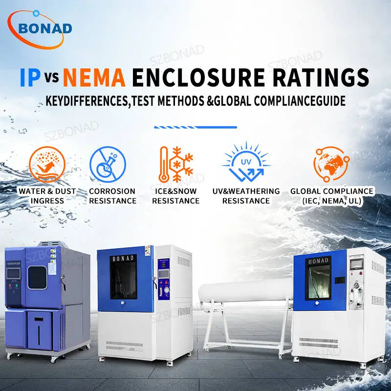 Industrial enclosure compliance comparison IP vs NEMA for global markets